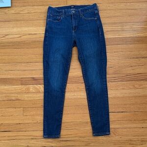 GAP Women's Deep Indigo True Skinny Jeans
